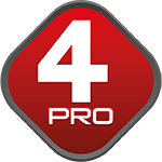 4pro logo ny rød 12